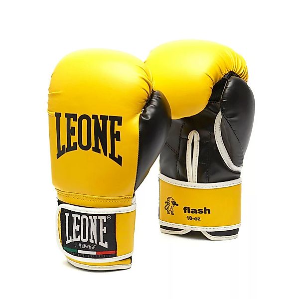 Leone1947 Flash Kampfhandschuhe 10 Oz Yellow günstig online kaufen