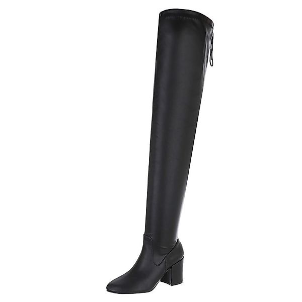 Ital-Design Damen Party & Clubwear Overkneestiefel günstig online kaufen