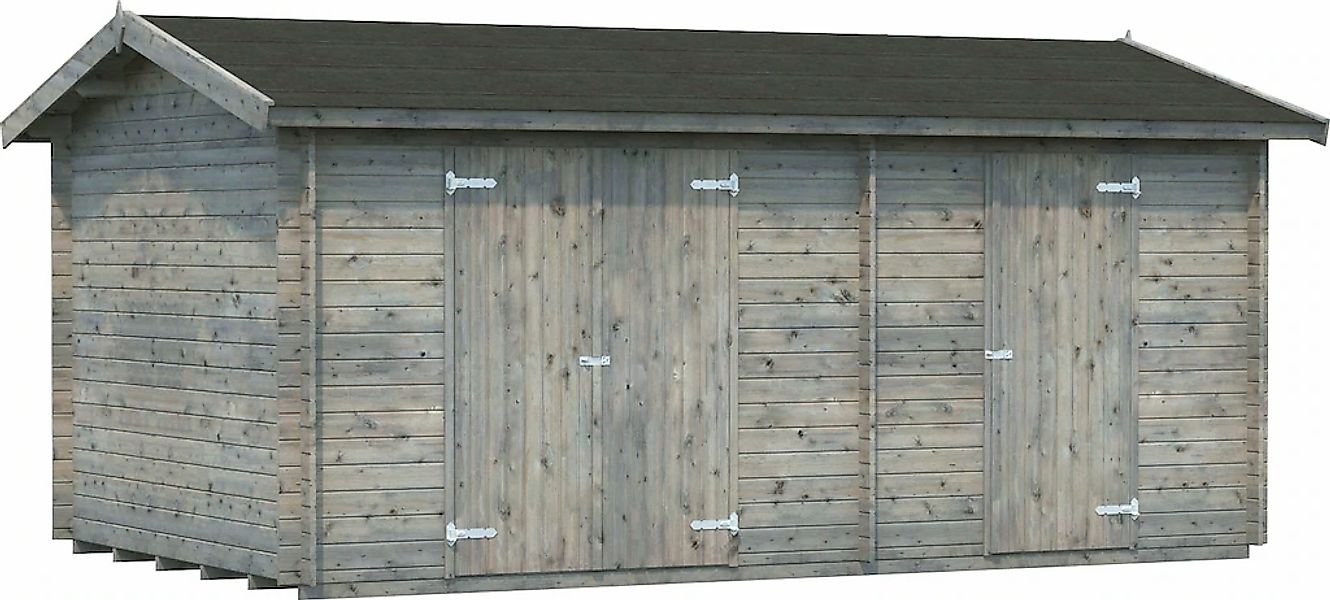 Palmako Gerätehaus "Jari", grau günstig online kaufen