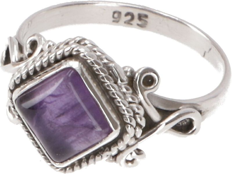 Guru-Shop Silberring Boho Silberring, filigraner Edelsteinring günstig online kaufen