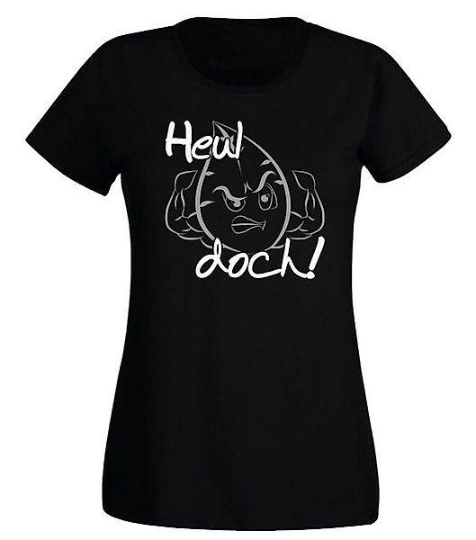G-graphics T-Shirt Damen T-Shirt - Heul doch! Slim-fit, mit trendigem Front günstig online kaufen