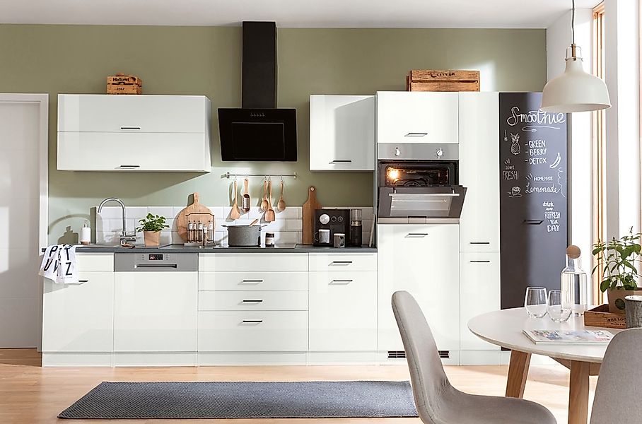 KOCHSTATION Küchenzeile »KS-Trier«, ohne E-Geräte, Breite 380 cm günstig online kaufen
