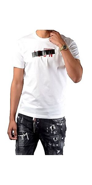 Dsquared2 Print-Shirt Dsquared2 Cool Fit Tape Shirt Schwarz Herren XL günstig online kaufen