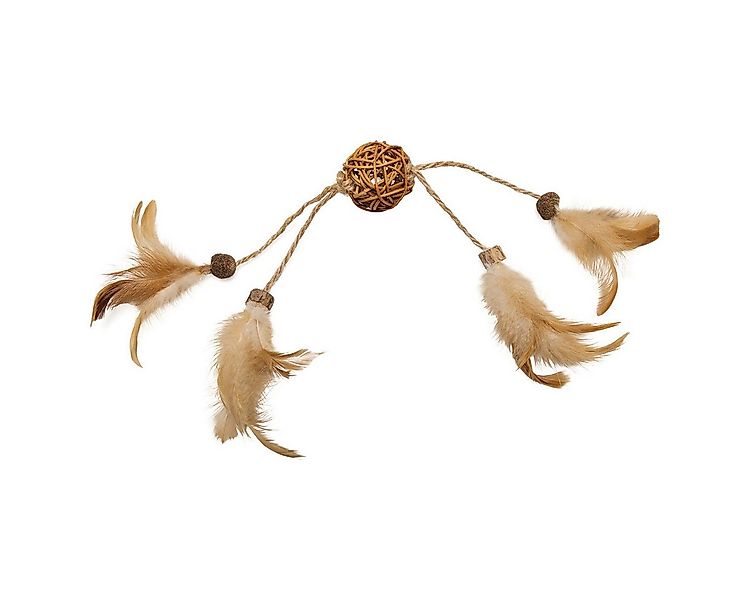 Beeztees Tier-Beschäftigungsspielzeug Katzenspielzeug Catnip/Matatabi Ball günstig online kaufen
