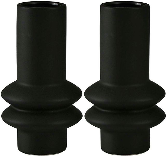 AM Design Tischvase Blumenvase mit kunstvollen Ausbuchtungen (Set, 2 St), D günstig online kaufen