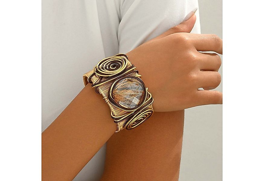 trends for living Armband Damenarmband mit einzigartigem spiralförmigem Ede günstig online kaufen