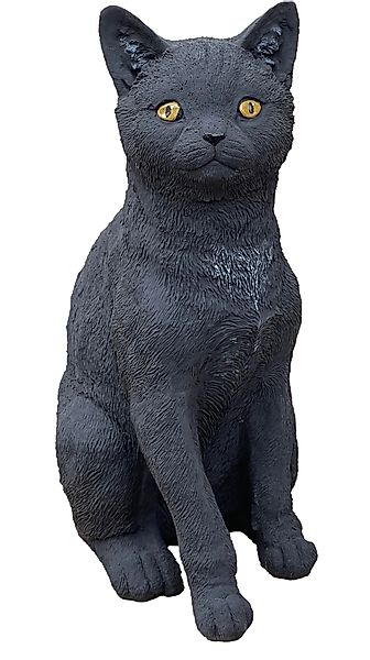 Stone and Style Gartenfigur Steinfigur schwarze günstig online kaufen