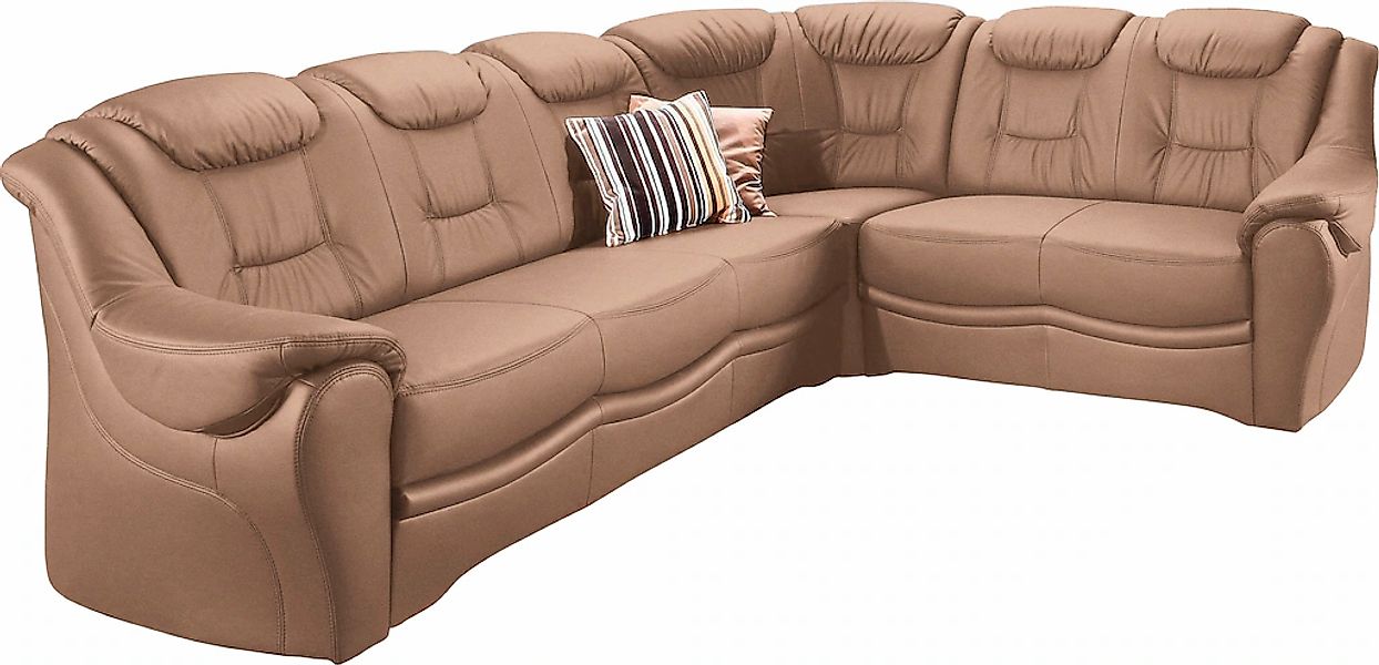 sit&more Ecksofa "Benson L-Form", wahlweise mit Bettfunktion günstig online kaufen