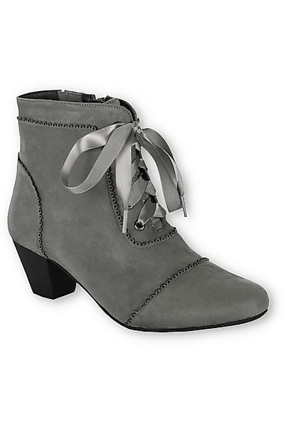 Hirschkogel Trachten Stiefeletten - FRANKA - anthrazit, schwarz Stiefelette günstig online kaufen