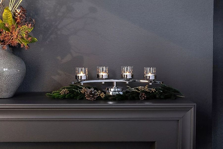Fink Adventsleuchter »Kerzenhalter DUNJA, 4-flammig«, (1 St.) günstig online kaufen
