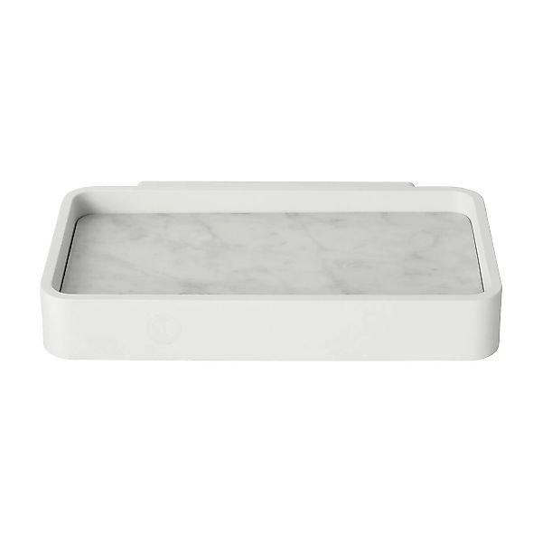 Menu - Badablage Marmor - weiß/Carrara/BxHxT 20x3x11.7cm günstig online kaufen