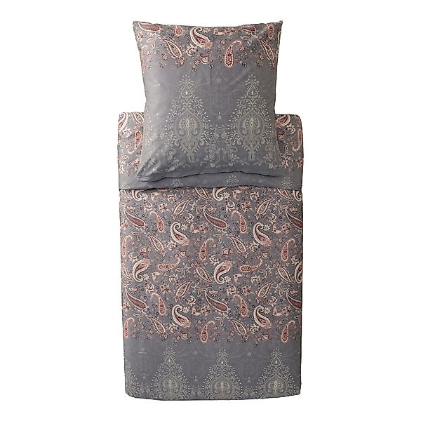Bettwäsche Bassetti Mako Satin Monnalisa G1 grau 135x200 günstig online kaufen