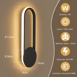 Nettlife LED Wandleuchte LED Wandleuchte Treppenhaus günstig online kaufen