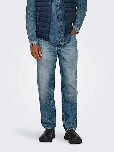 ONLY & SONS Regular-fit-Jeans ONSEDGE STRAIGHT günstig online kaufen
