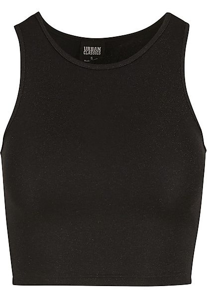 URBAN CLASSICS Muskelshirt Urban Classics Ladies Glitter Cropped Top (1-tlg günstig online kaufen
