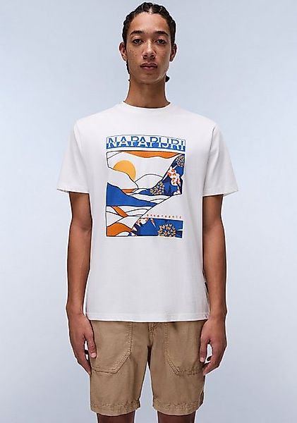 Napapijri Kurzarmshirt S-VALDOR SS Mit Rundhalsausschnitt günstig online kaufen