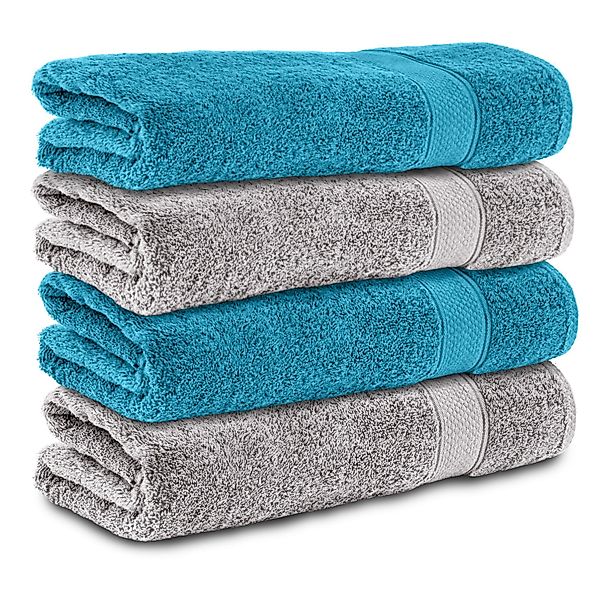 Komfortec Badetücher 100% Baumwolle, 470 g/m², günstig online kaufen