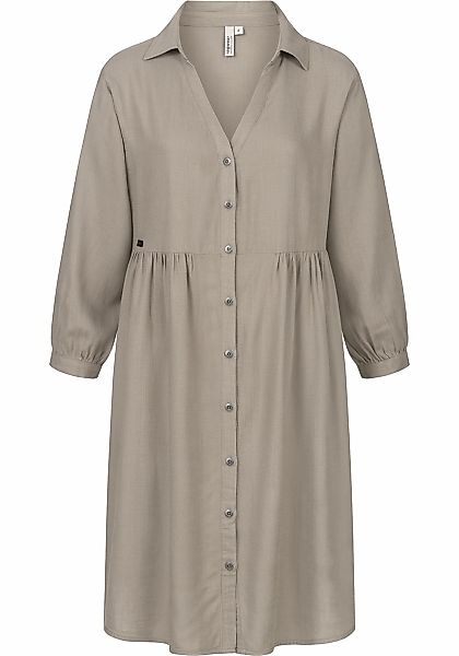 Ragwear Minikleid "Almu" Ohne Taschen Leichtes Langarmkleid mit Blumenmuste günstig online kaufen