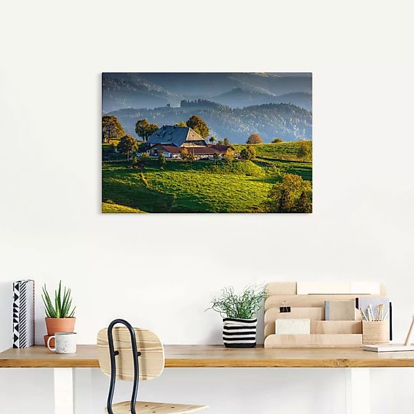Artland Wandbild »Bauernhof bei St.Peter Schwarzwald«, Berge & Alpenbilder, günstig online kaufen