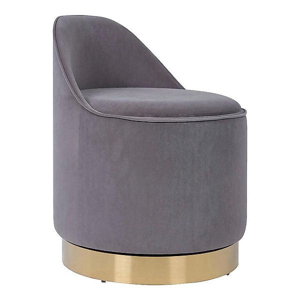 Hocker Viktor 100 braun H/D: ca. 68x52 cm günstig online kaufen
