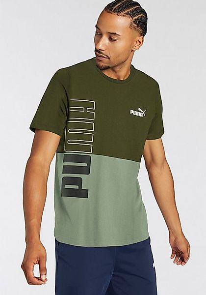 PUMA T-Shirt POWER COLORBLOCK TEE günstig online kaufen