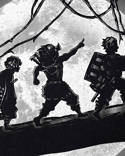 style3 T-Shirt Moonlight Team demon slayer günstig online kaufen