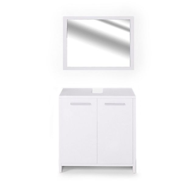 Vicco Badmöbel-Set Kiko, Weiß, 2 Teile, (2-er Set, 2-St., 2-er Set) günstig online kaufen