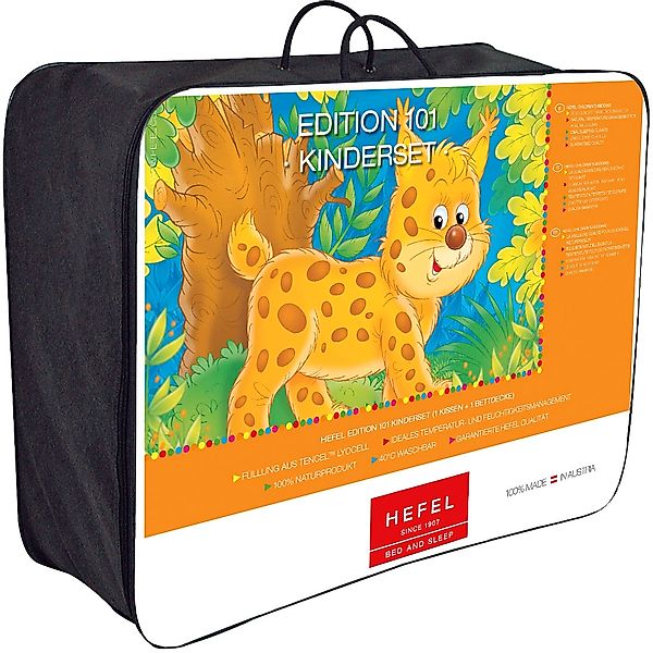 Hefel Kinderbettdecke + Kopfkissen "Edition 101 Kinderset" günstig online kaufen