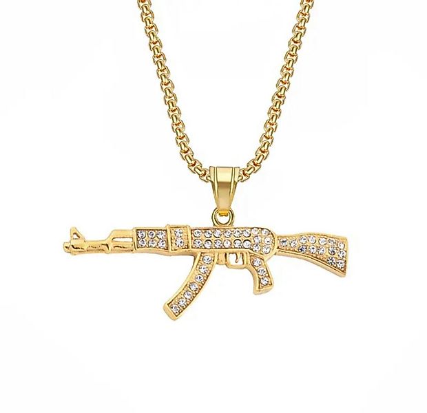 Karisma Schmuck Kettenanhänger Hip Hop Gewehr günstig online kaufen
