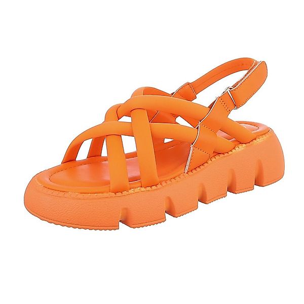 Ital-Design Damen Freizeit Plateausandaletten (86706246) Keilabsatz/Wedge günstig online kaufen