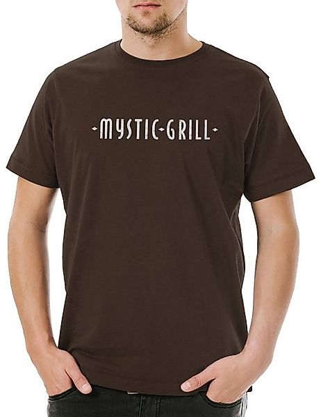 Urban Backwoods Print-Shirt Mystic Grill Herren T-Shirt Vampire Bar TV Seri günstig online kaufen