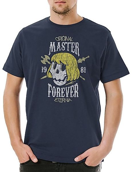 Urban Backwoods Print-Shirt Master Forever Herren T-Shirt Masters Retro Of günstig online kaufen