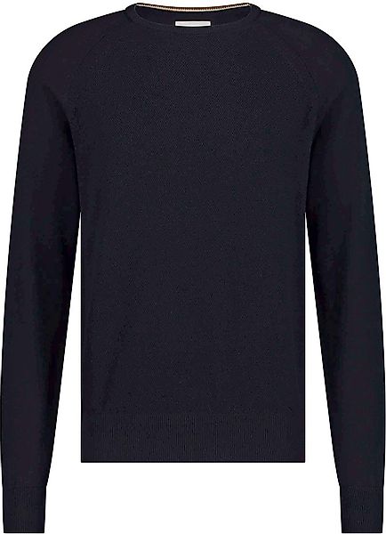 State Of Art Pullover Structure Contrast Navy - Größe M günstig online kaufen