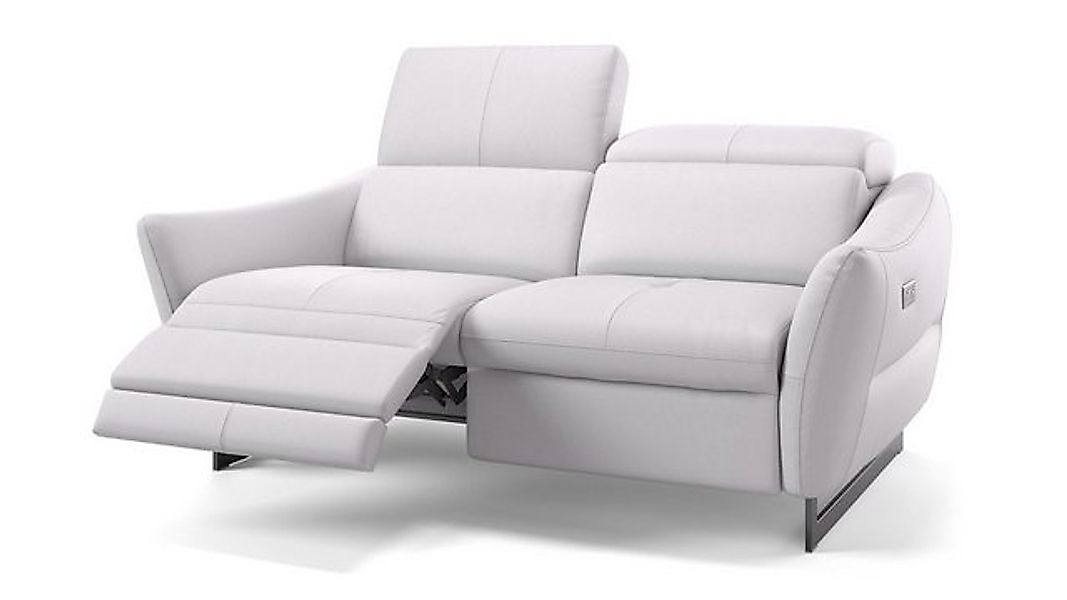 Sofanella 2-Sitzer Leder MODENA, Relaxsofa, Designsofa, Designer Couch, Ita günstig online kaufen