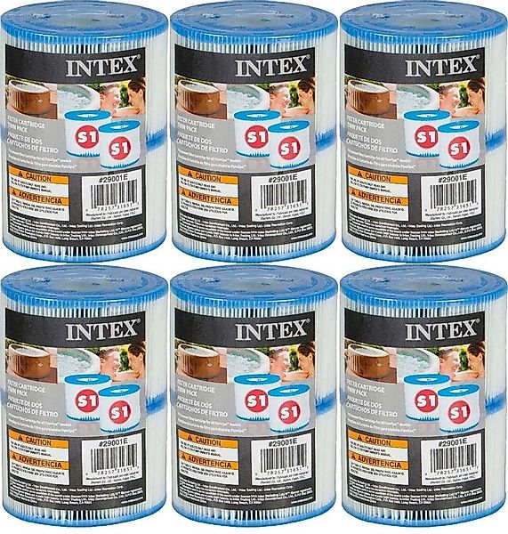 Intex Pool-Filterkartusche 6x 29001 Doppelpack = günstig online kaufen