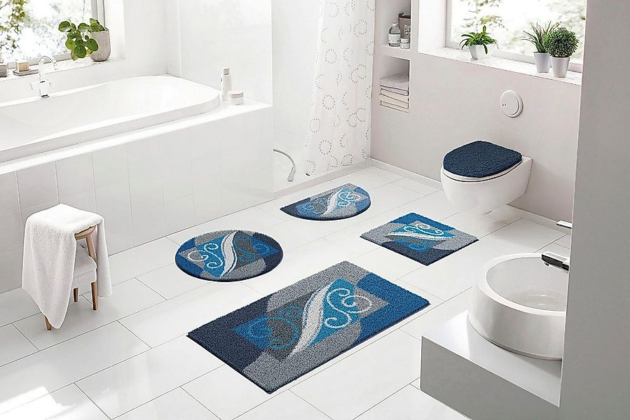 Grund Badematte Greta, Höhe 20 mm, rutschhemmend beschichtet, schnell trock günstig online kaufen