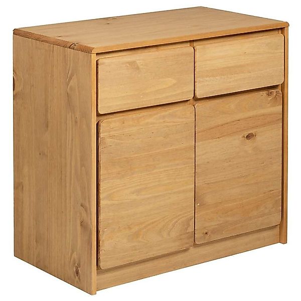 vidaXL Sideboard Sideboard SAUDA Eiche-Optik 80x43x75,5 günstig online kaufen