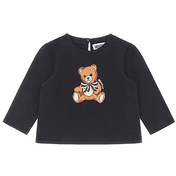 Moschino  T-Shirts & Poloshirts T-SHIRT LOGO E PAILLETTES Art. MEO001LBA11 günstig online kaufen