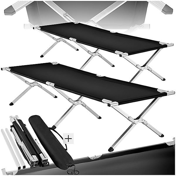 tectake Feldbett 2er Set Feldbett (2er günstig online kaufen