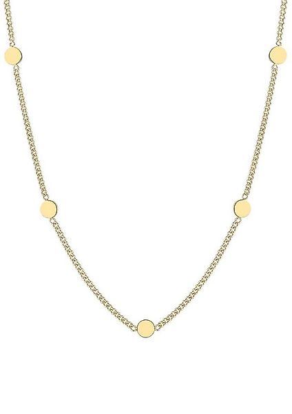 Hey Happiness Charm-Kette Kreis Plättchen hängend klein, 18K Roségold vergo günstig online kaufen