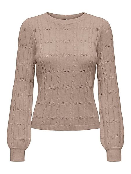 ONLY Strickpullover ONLKATIA LS STRUCTURE O-NECK PULL CC KNT günstig online kaufen
