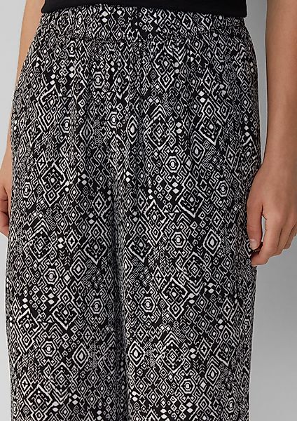 s.Oliver 3/4-Hose Culotte aus Viskose mit günstig online kaufen