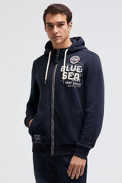 CAMP DAVID Kapuzensweatjacke mit Baumwolle günstig online kaufen
