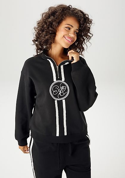 Aniston CASUAL Sweatshirt aufwändig mit Stickerei günstig online kaufen