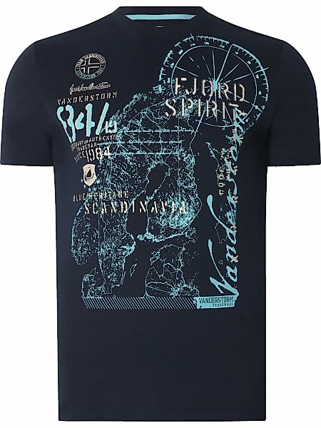 Jan Vanderstorm Rundhalsshirt "T-Shirt DOMINIK" günstig online kaufen