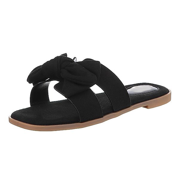 Ital-Design Damen Sandalen mit Knoten für günstig online kaufen