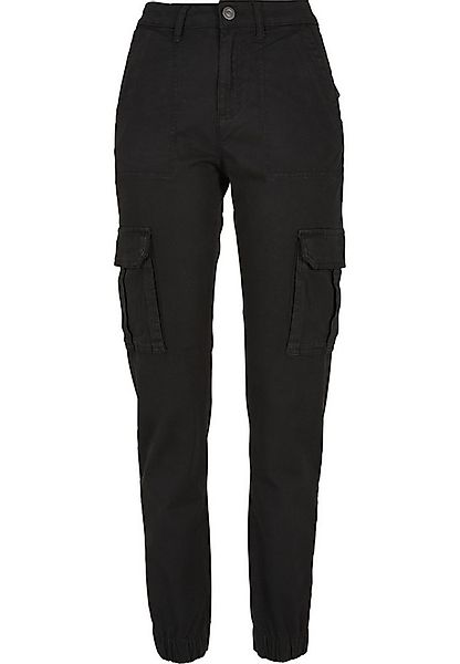 URBAN CLASSICS Stoffhose Urban Classics Damen Ladies Cotton Twill Utility P günstig online kaufen