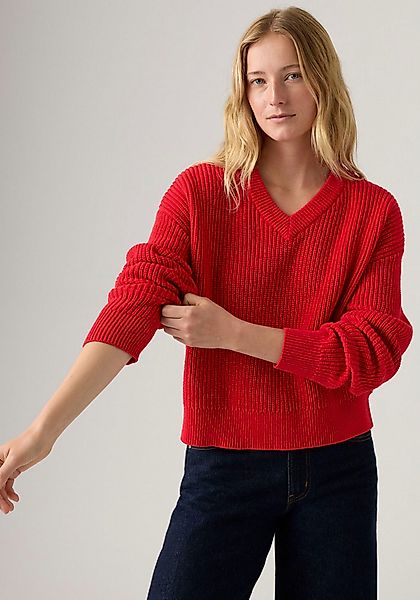 Levi's® Strickpullover REESE VNECK SWEAT mit günstig online kaufen