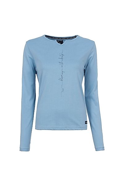 Soquesto Langarmshirt OpikaSOQ soft blue günstig online kaufen