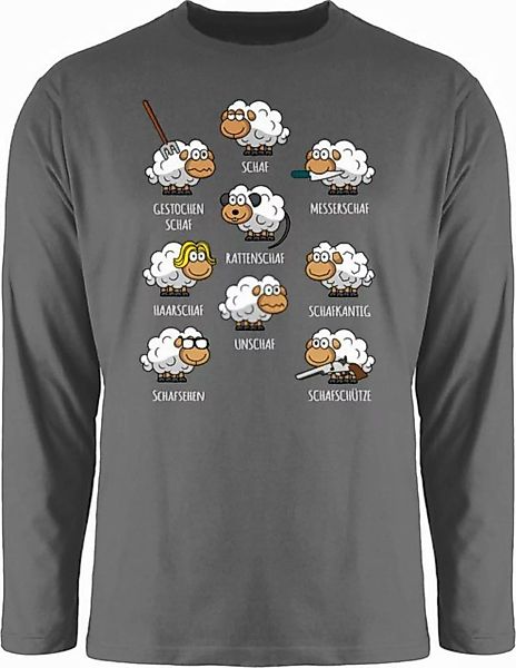 Shirtracer Rundhalsshirt Schafe Schäfchen Schäfer Schaf Sheep Schafbauer Lu günstig online kaufen